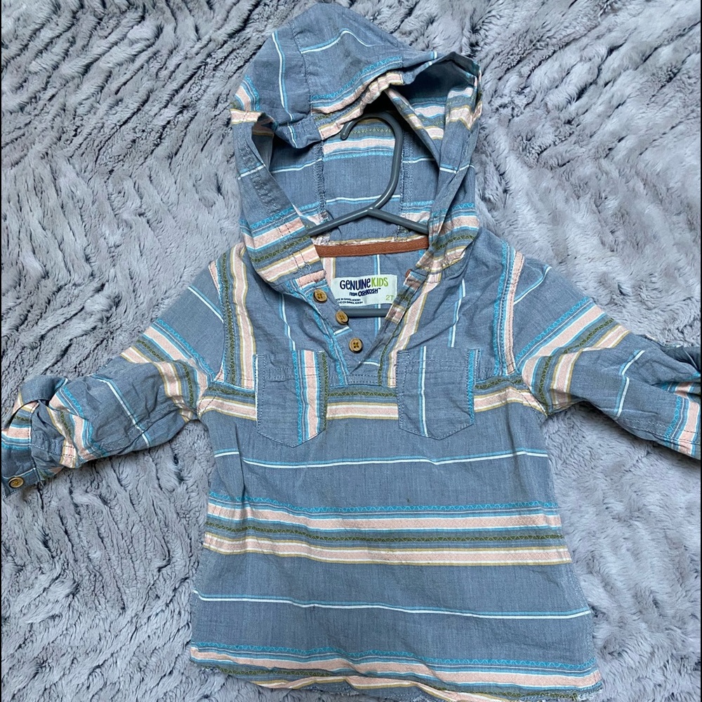 Toddler boys button up shirts